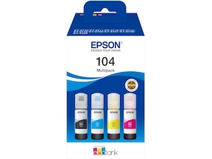 Epson Bläck 104 EcoTank 4-colour Multipack