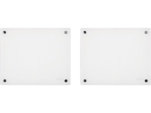Mill Glass MB250 Panelelement 250W (vit) 2-pack