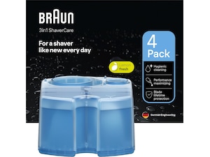Braun 3-i-1 ShaverCare Refill-patroner för SmartCare-stationer 4 st