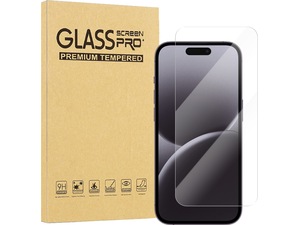 iiglo iPhone 17 Pro Max / 16 Pro Max Clear Glass skärmskydd - Skärmskydd