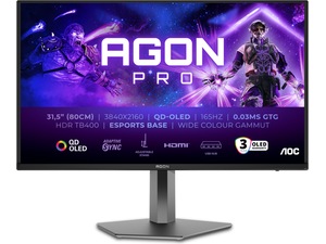 AOC 32u0022 4K gamingskärm AG326UD