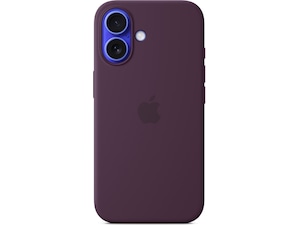 iPhone 16 Silikonskal (plommon)