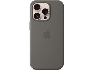 iPhone 16 Pro Silikonskal (granitgrå)