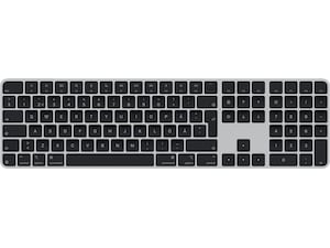 Apple Magic Keyboard med Touch ID och numeriskt tangentbord (svart