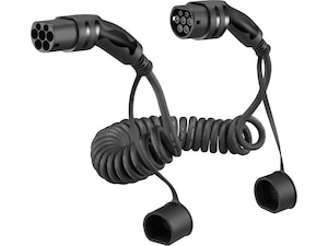 EV-Charge 2500 laddningskabel spiral 11 kW 7 m