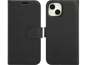 iiglo iPhone 15 2-i-1 Plånboksfodral (svart) - Mobilskal