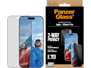 PanzerGlass iPhone 17 Pro 2-way Privacy Skärmskydd