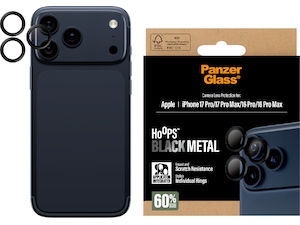 PanzerGlass iPhone 17 Pro / 17 Pro Max / 16 Pro / 16 Pro Max Hoops Linsskydd