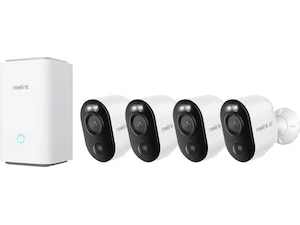 Reolink Home Hub w/ 4x Argus 3 Ultra-kamera