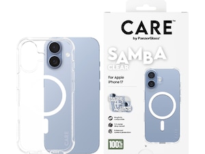 PanzerGlass CARE iPhone 17 Samba Hardcase skal (transparent