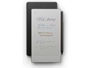 reMarkable Paper Pro 7.3" inkl. Marker Plus & Book Folio (svart skinn)