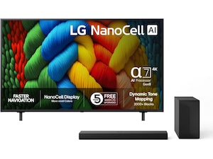 55" NANO80 AI 4K NanoCell Smart TV (2025)