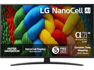 86'' NANO81 NanoCell AI 4K Smart TV (2025)