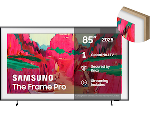 The Frame Pro 85" LS03FW + ram Beige Wood