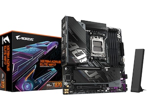 Gigabyte X870M AORUS ELITE WIFI7 Moderkort