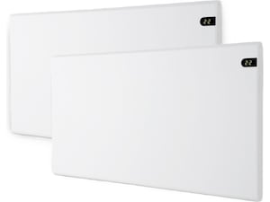 Adax Neo Basic Panelradiator 1000W (vit) 2-pack