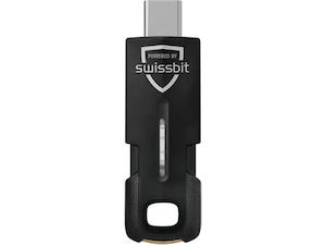 Swissbit iShield Key 2 USB-C säkerhetsnyckel med FIDO2 & MIFARE