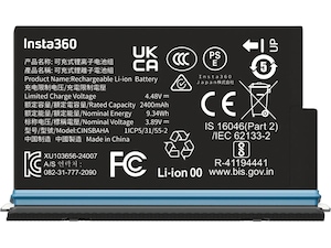 Insta360 X5 batteri - Tillbehörssatser till kameror