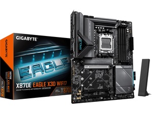 Gigabyte X870E EAGLE X3D moderkort WIFI7
