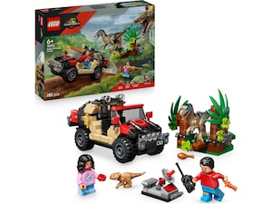 LEGO Jurassic World raptorflykt i terrängbil 76972