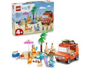 LEGO Bluey Bluey och familjens bilresa till stranden 11202