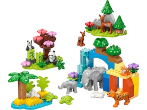 LEGO - DUPLO Town - 3-i-1 Vilda Djurfamiljer (10446)