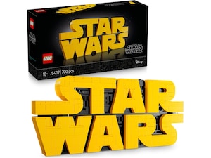 LEGO Star Wars klossbyggd Star Wars-logotyp 75407