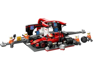 LEGO City F1 depåstopp & depåteam med Ferrari bil 60443