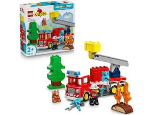 LEGO - DUPLO Town - Brandbil med slang och brandman (10473)
