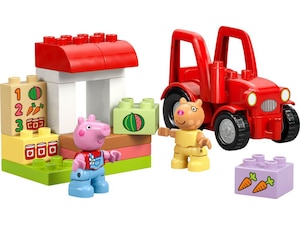 LEGO - DUPLO Peppa Pig - Traktor och marknad (10468)