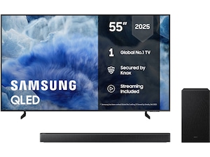 55u0022 Q8FA QLED 4K smart-TV (2025) + soundbar