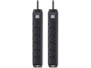 Andersson 6-vägs strömförgrenare 2-pack