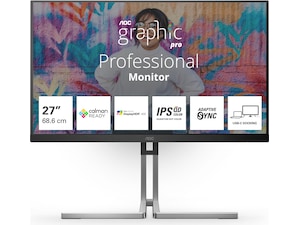 AOC 27" skärm Graphic Pro Series Q27U3CV