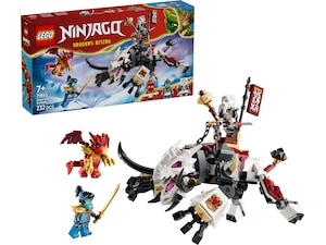 LEGO Ninjago Zilvar med monsterdraken Grimtak 71863