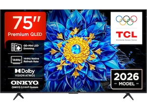 TCL T8D 75" 4K QD-Mini LED Smart TV (2026)