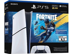 PlayStation 5 Digital Slim Fortnite Flowering Chaos Bundle
