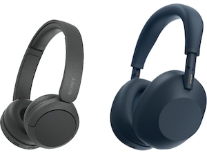 WH-1000XM6 trådlösa hörlurar, Over-Ear (blå) + Sony WH-CH520
