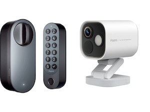 Aqara Smart Lock U200 Set (svart) + Camera Hub G5 Pro