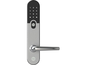 Yale Entrus smart dörrlås (borstat stål)