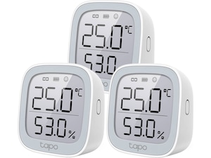 Tapo T315 V1.2 Smart temperatur- och fuktighetsmätare 3-pack