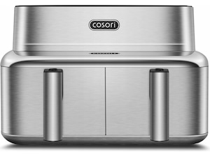 Cosori Iconic Dual 8,6L luftfritös i rostfritt stål