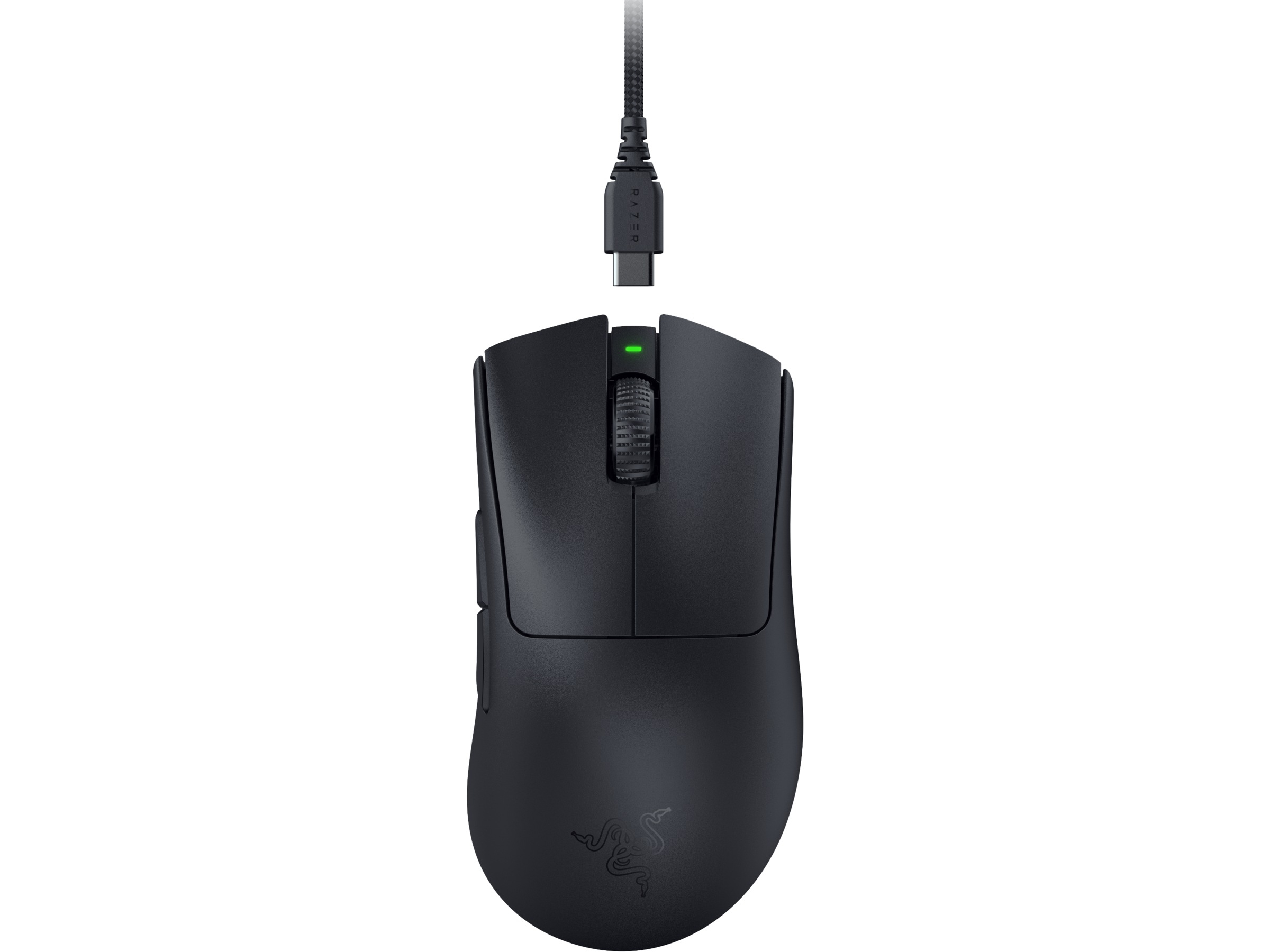 Razer DeathAdder V3 Pro + HyperPolling Wireless Dongle (svart) Gamingmus