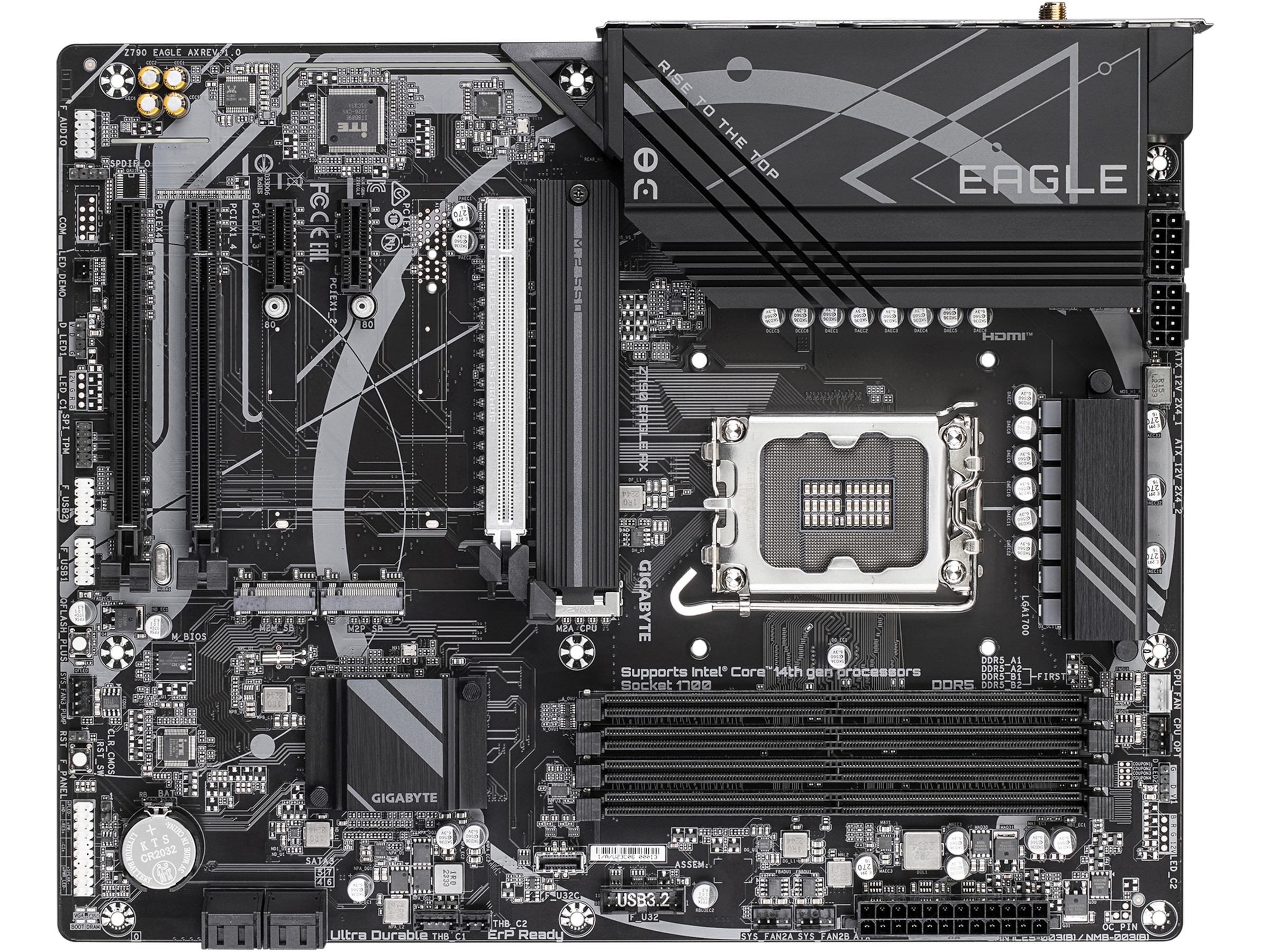 GIGABYTE Z790 EAGLE AX Moderkort Intel Socket
