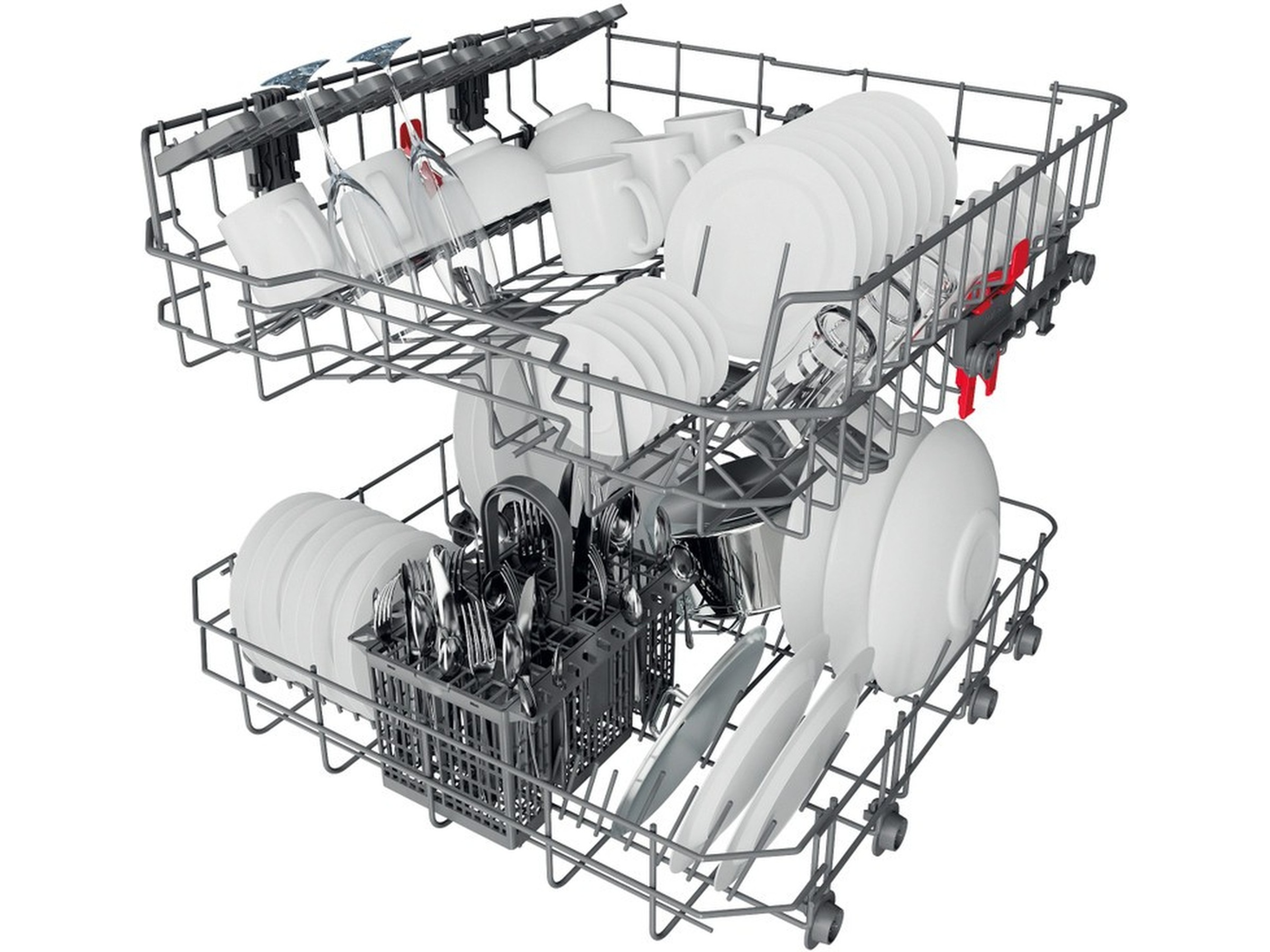 Whirlpool WUE 2B26 diskmaskin (vit) Underbyggd diskmaskin