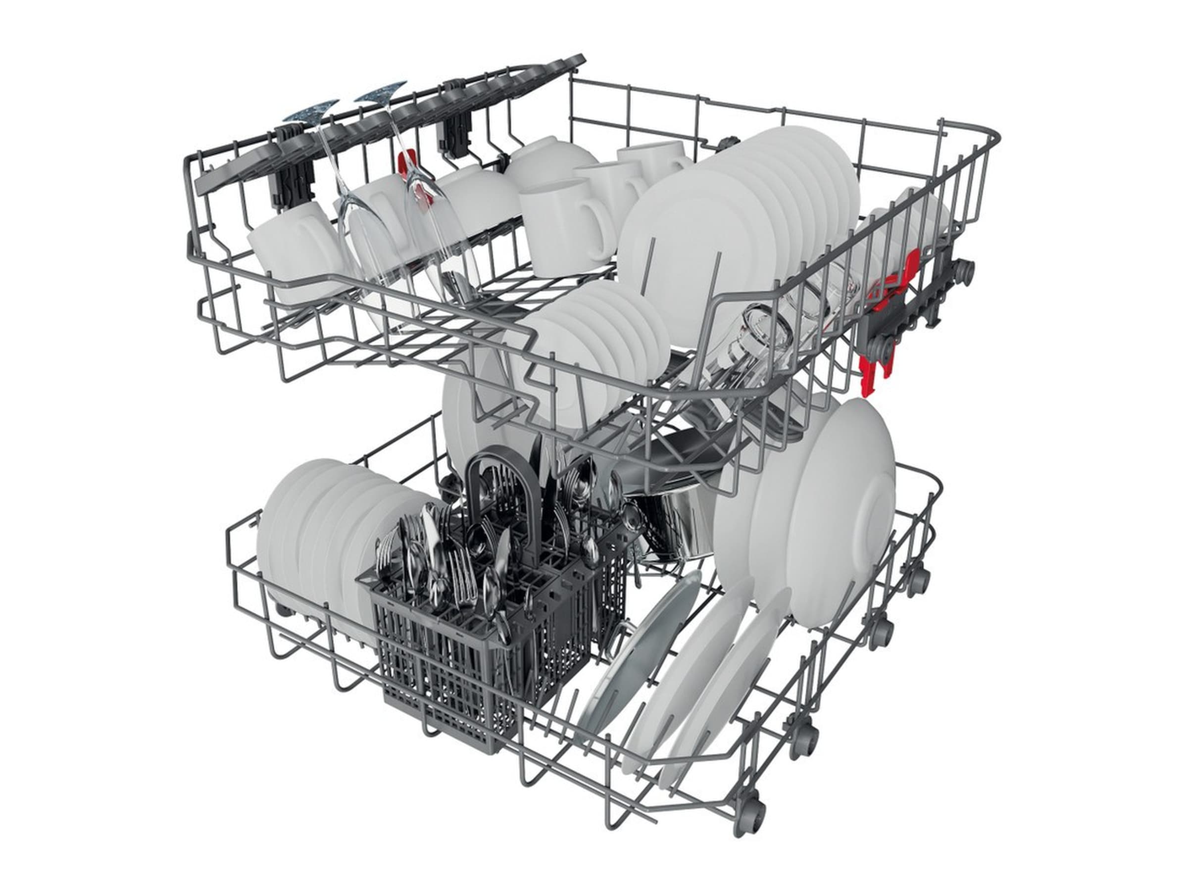 Whirlpool WUE 2B26 X diskmaskin (stål) Underbyggd diskmaskin