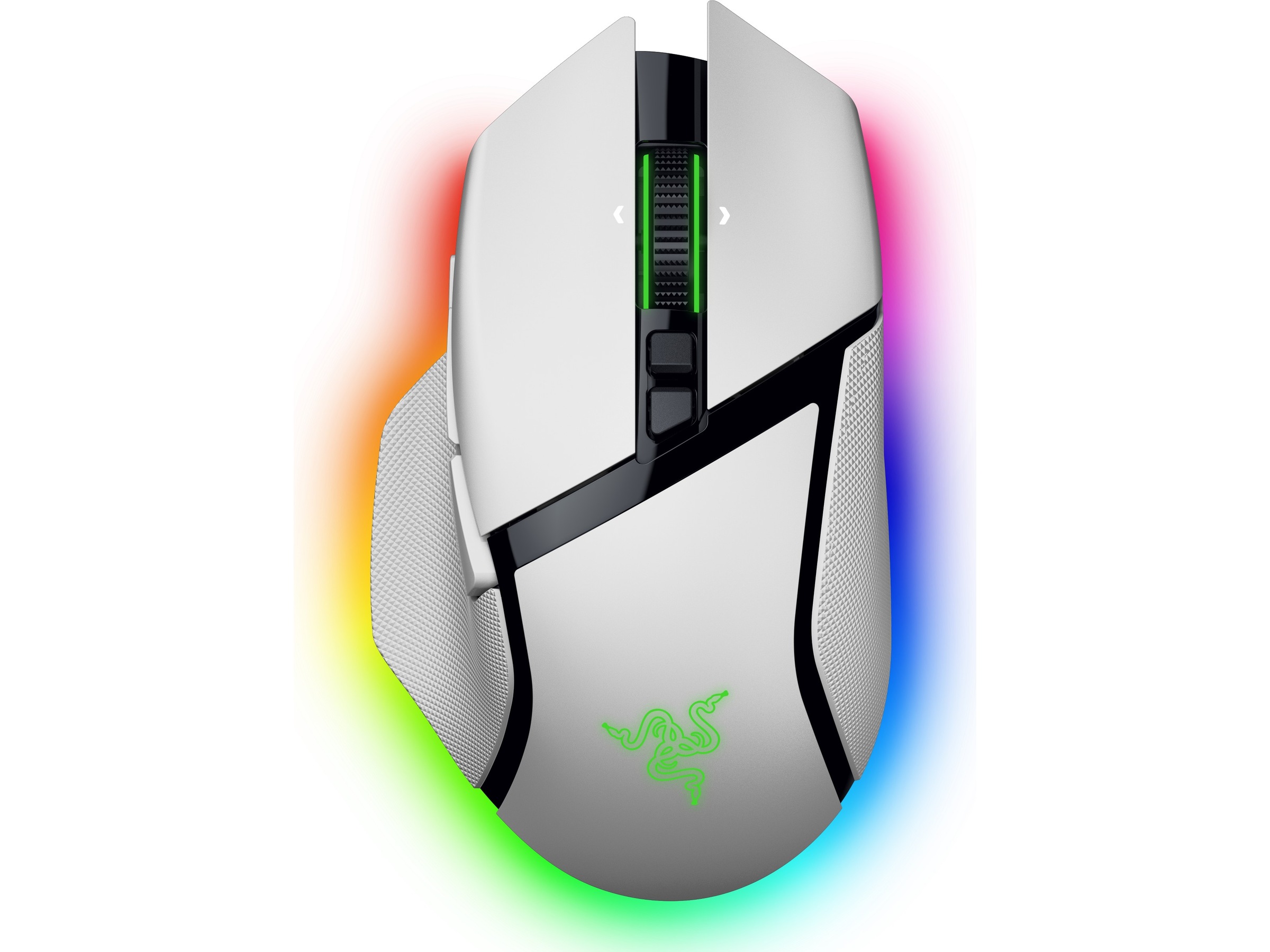 Razer Basilisk V3 PRO 35K trådlös ergonomisk gaming mus (vit) -B-Grade Demo mus