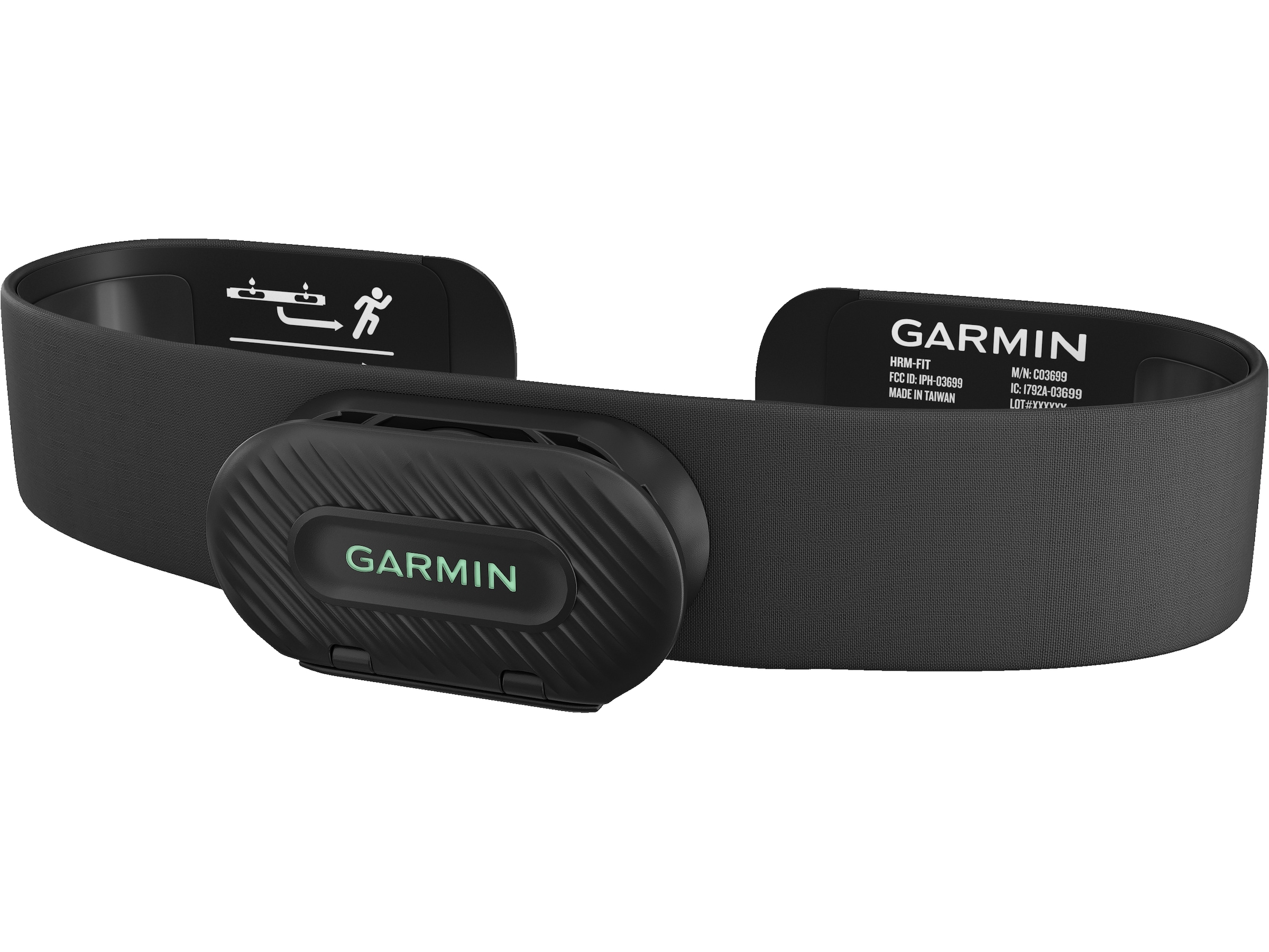 Garmin HRM-Fit Pulsmätare (svart) Pulsmätare
