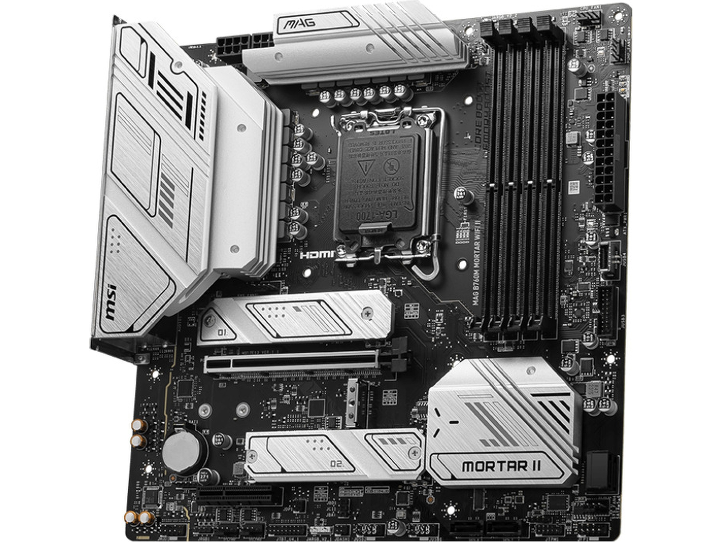 MAG B760M MORTAR WIFI II Moderkort Intel Socket