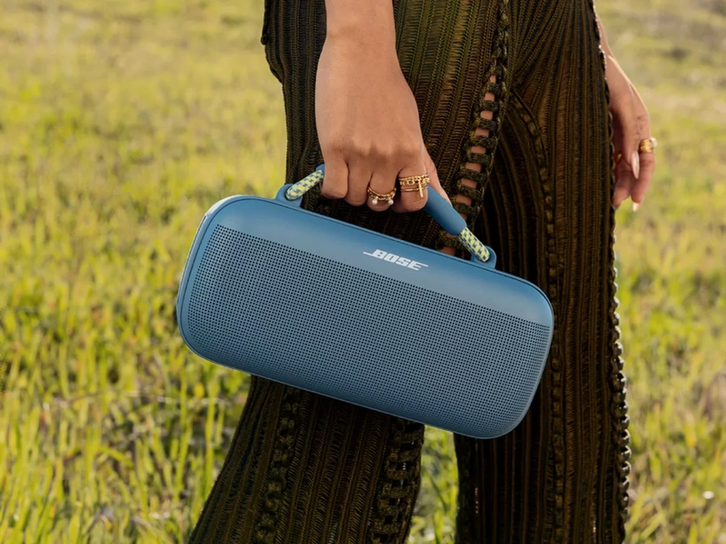 Bose SoundLink Max Rephandtag (Blå Skymning/Hyper Citron) Väggfäste & tillbehör ljud