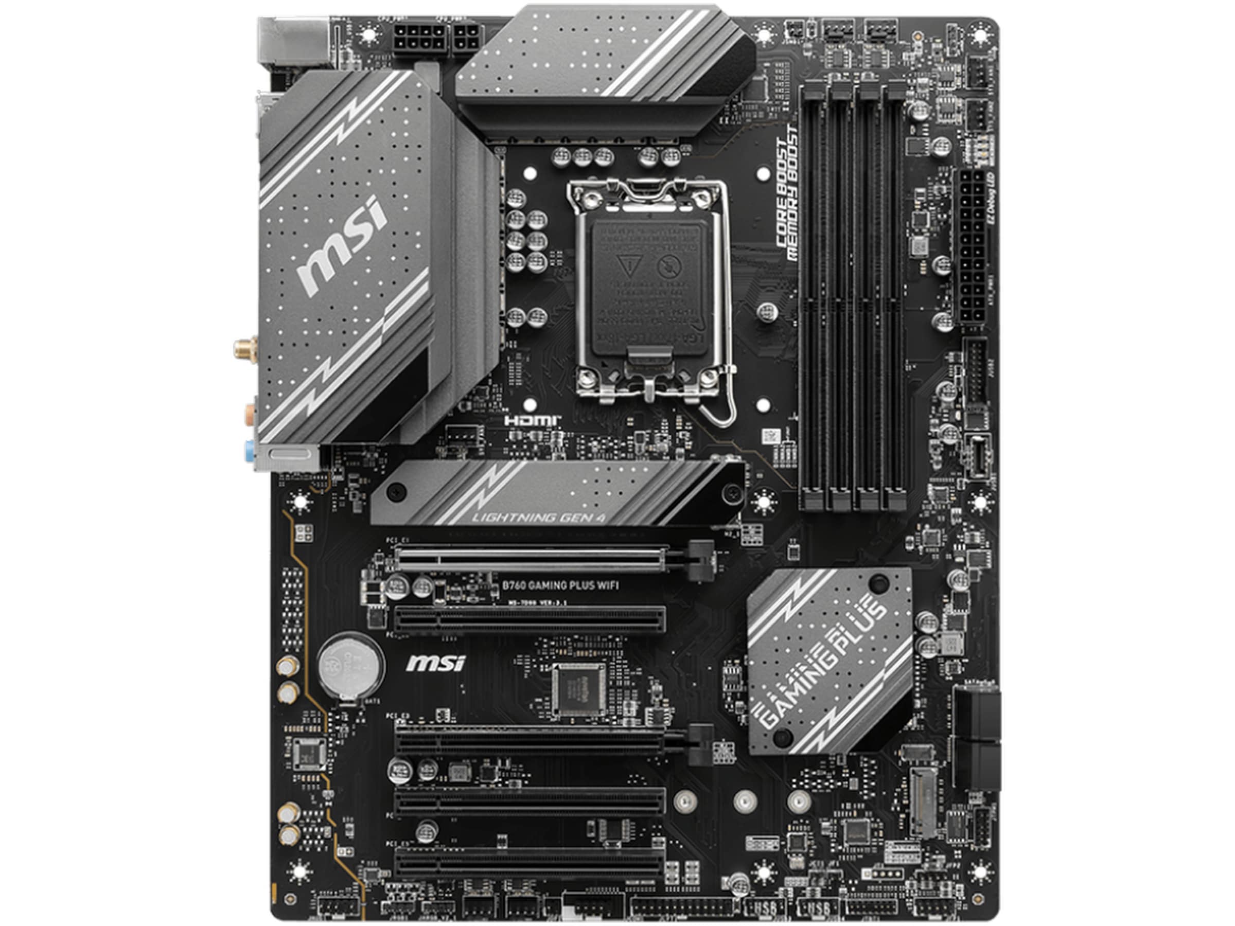 MSI B760 Gaming Plus WiFi Moderkort Intel Socket